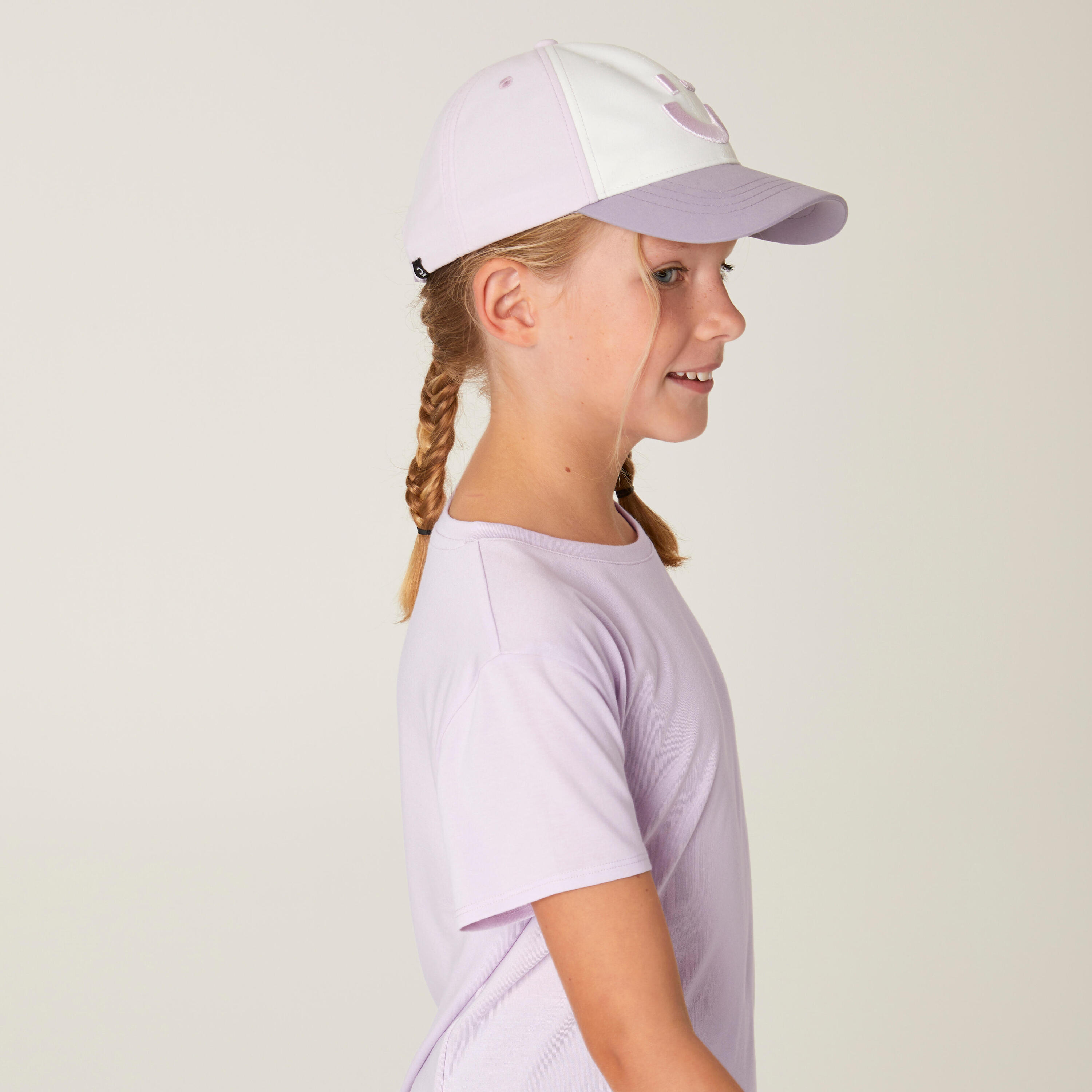 Kids' Unisex Adjustable Breathable Cap - Mauve 2/6