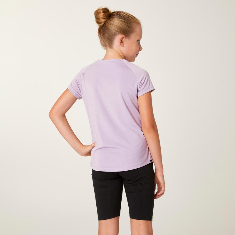 T-shirt fille respirant - s500 violet