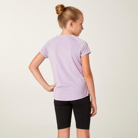 t-shirt fille respirant - s500 violet