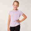 Girls' Breathable T-Shirt S500 - Purple