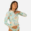 Majica za surfanje ženska s UV zaštitom 500 Anamones