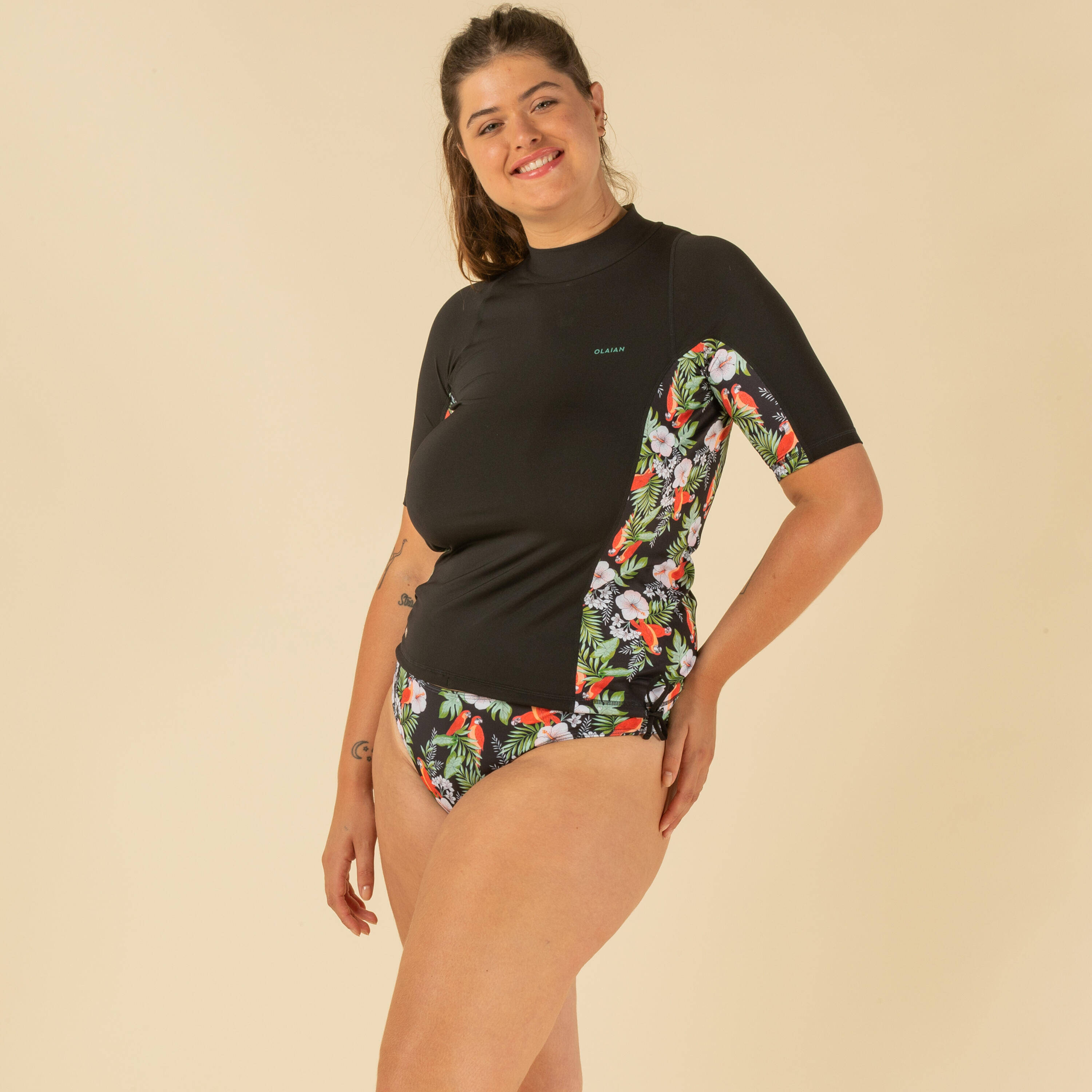 Women Beachwear Top  UV Protection UPF50+ Surfing Short sleeve T-shirt -  3