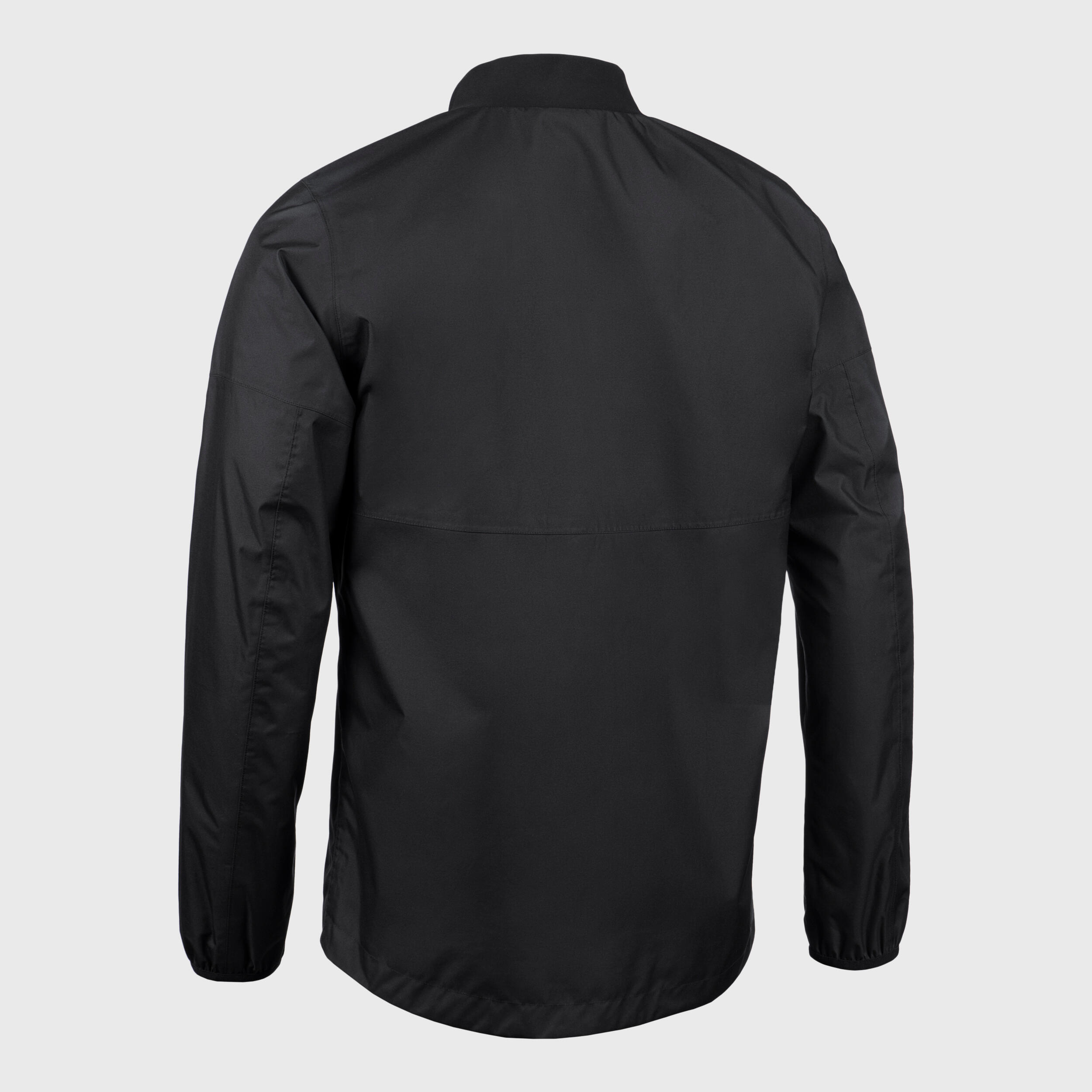 Adult Rugby Windproof Waterproof Smock Top 500 - Black 2/4