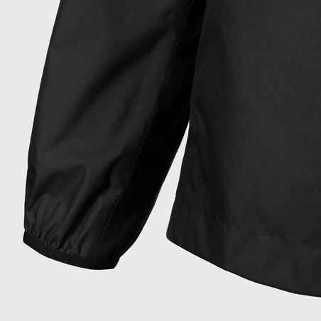 Adult Rugby Windproof Waterproof Smock Top 500 - Black