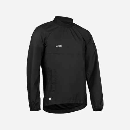 Črn pulover 500 za odrasle