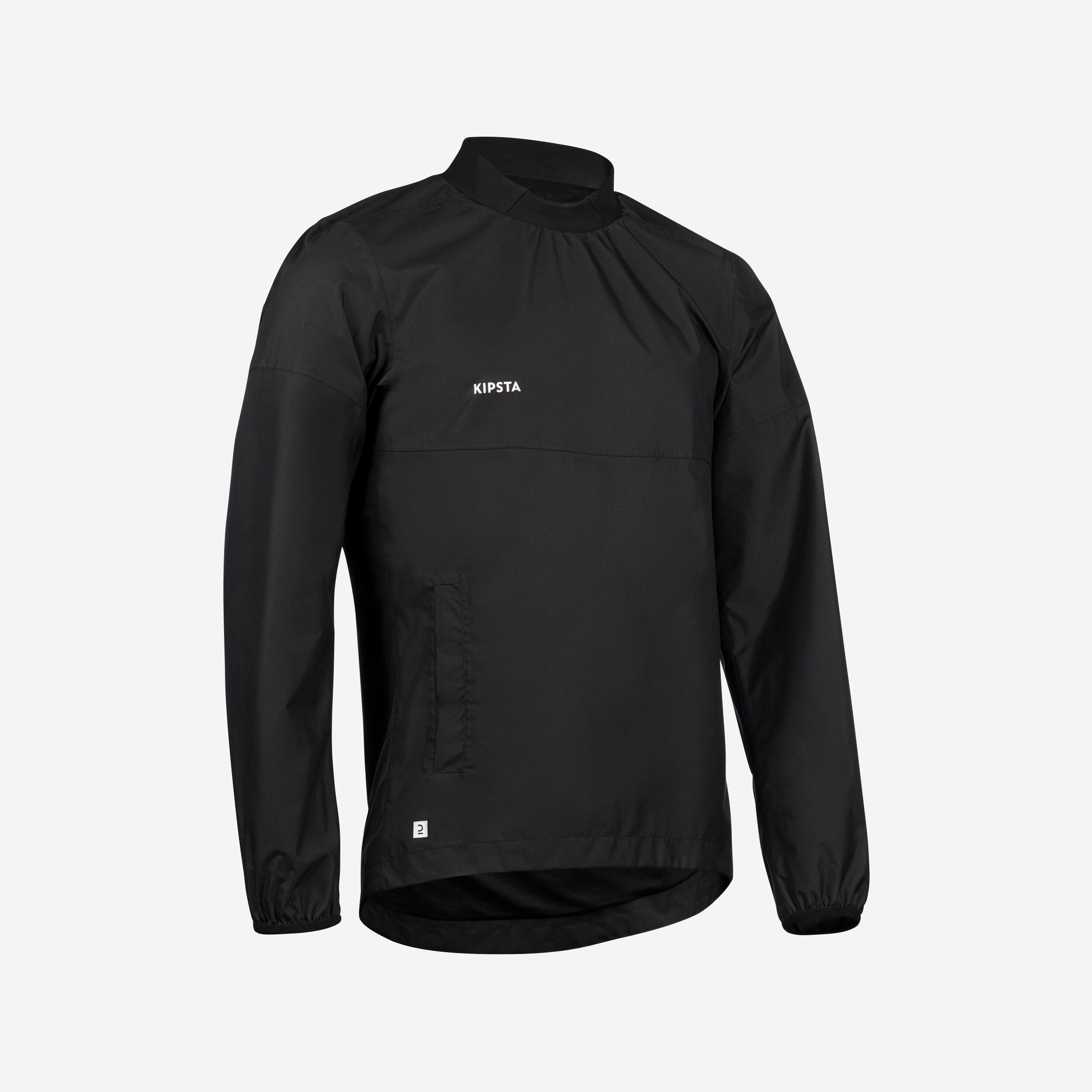 coupe vent de pluie imperméable de rugby adulte - smocktop noir 500 - offload