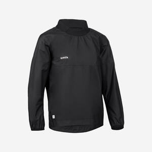 CORTAVIENTO IMPERMEABLE DE RUGBY NIÑO - SMOCKTOP JR NEGRO