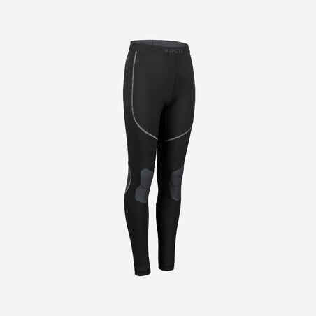 Kids' Rugby Tights 500 - Black