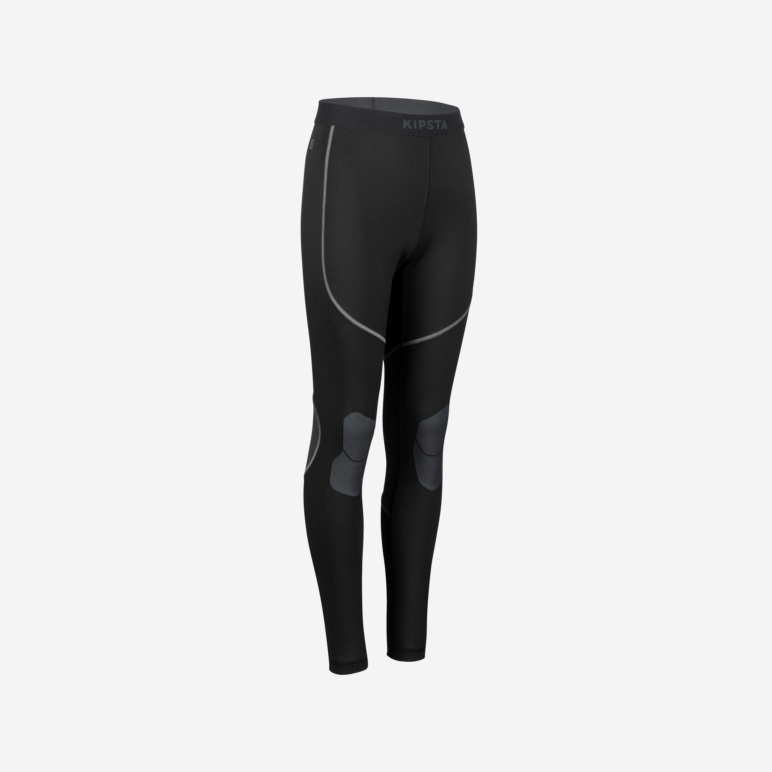 OFFLOAD Kids' Rugby Tights 500 - Black