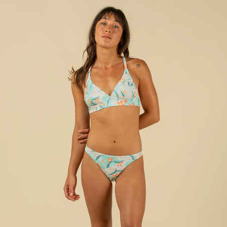 Braguita Bikini Aly Braguita bikini Mujer surf laterales elásticos verde