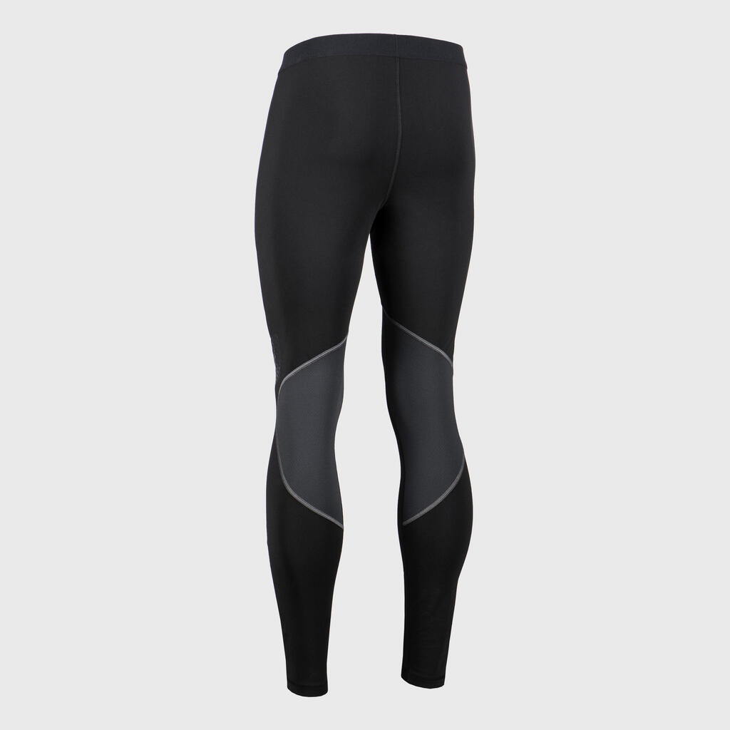 Damen/Herren Rugby Tights - R500 schwarz 