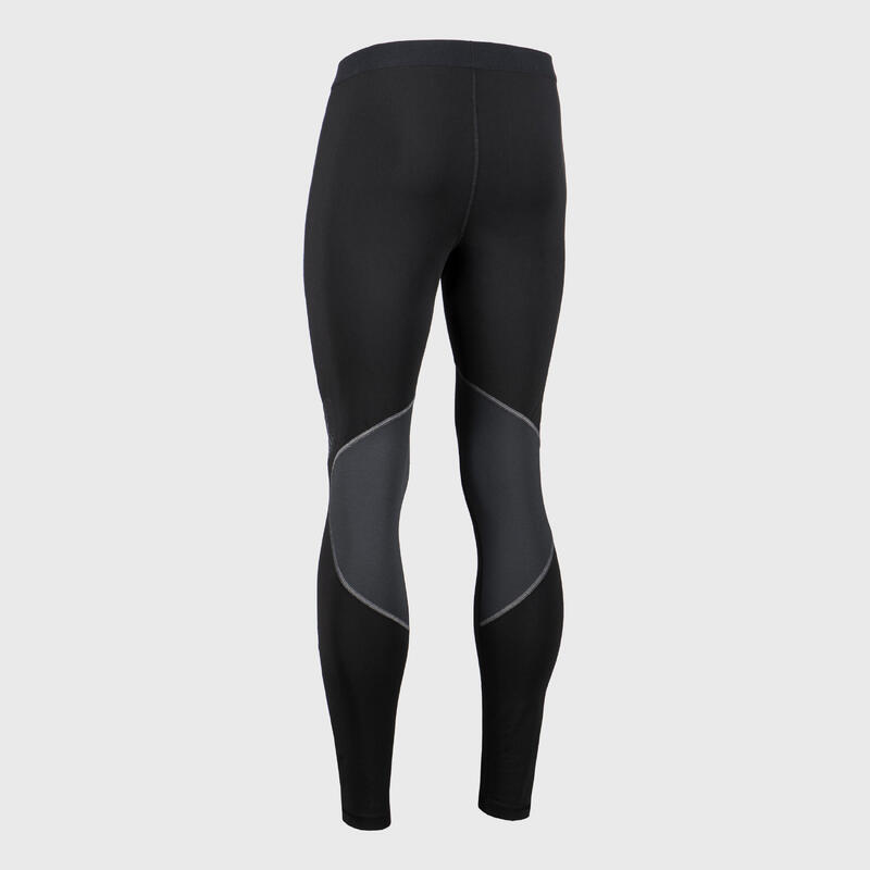 Damen/Herren Rugby Tights - R500 schwarz 