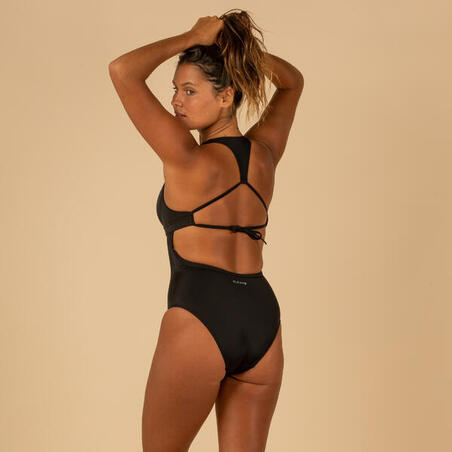 Crni jednodelni ženski kupaći kostim AGATHA