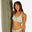 Top bikini Mujer deportivo espalda ajustable verde