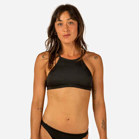 Top de Bikini Surf Andrea Mujer Negro Forma Top con Relleno