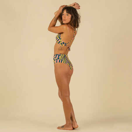 Moteriška banglenčių sporto maudymosi liemenėlė su paminkštintais kaušeliais „Andrea Surf“