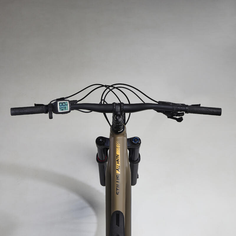 BTT Elétrica Suspensão Total 29" STILUS E-ALL MOUNTAIN Ocre