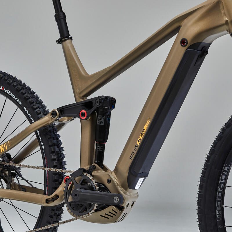 Bicicleta eléctrica montaña 29" doble suspensión aluminio Stilus  E-allmountain