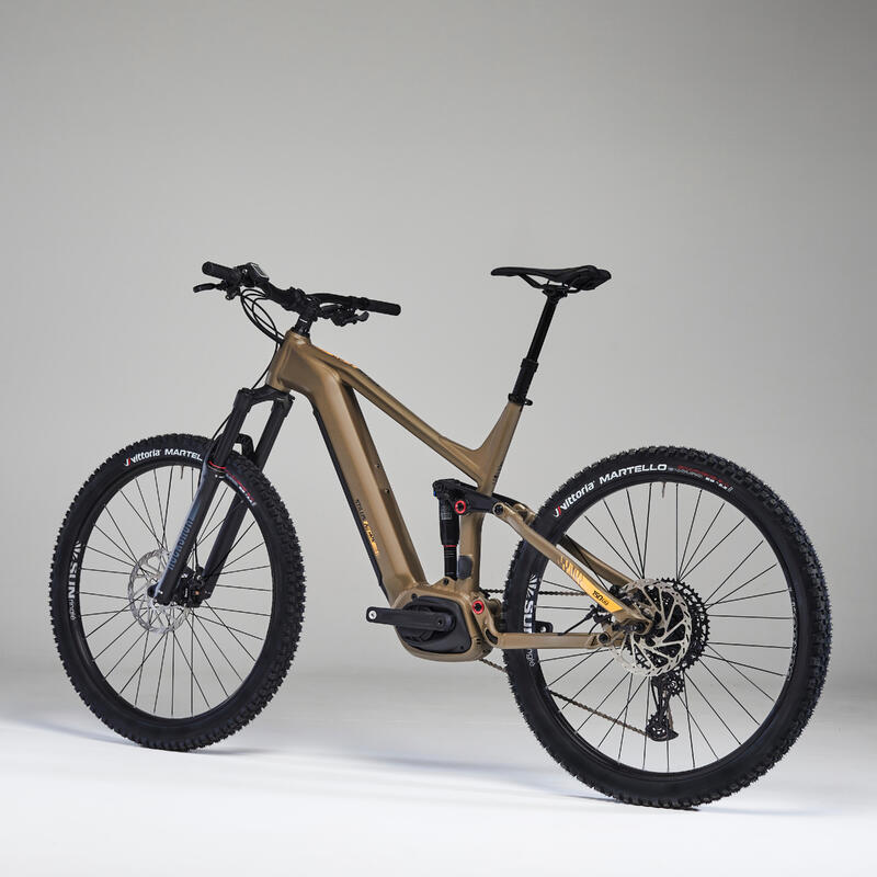 BTT Elétrica Suspensão Total 29" STILUS E-ALL MOUNTAIN Ocre