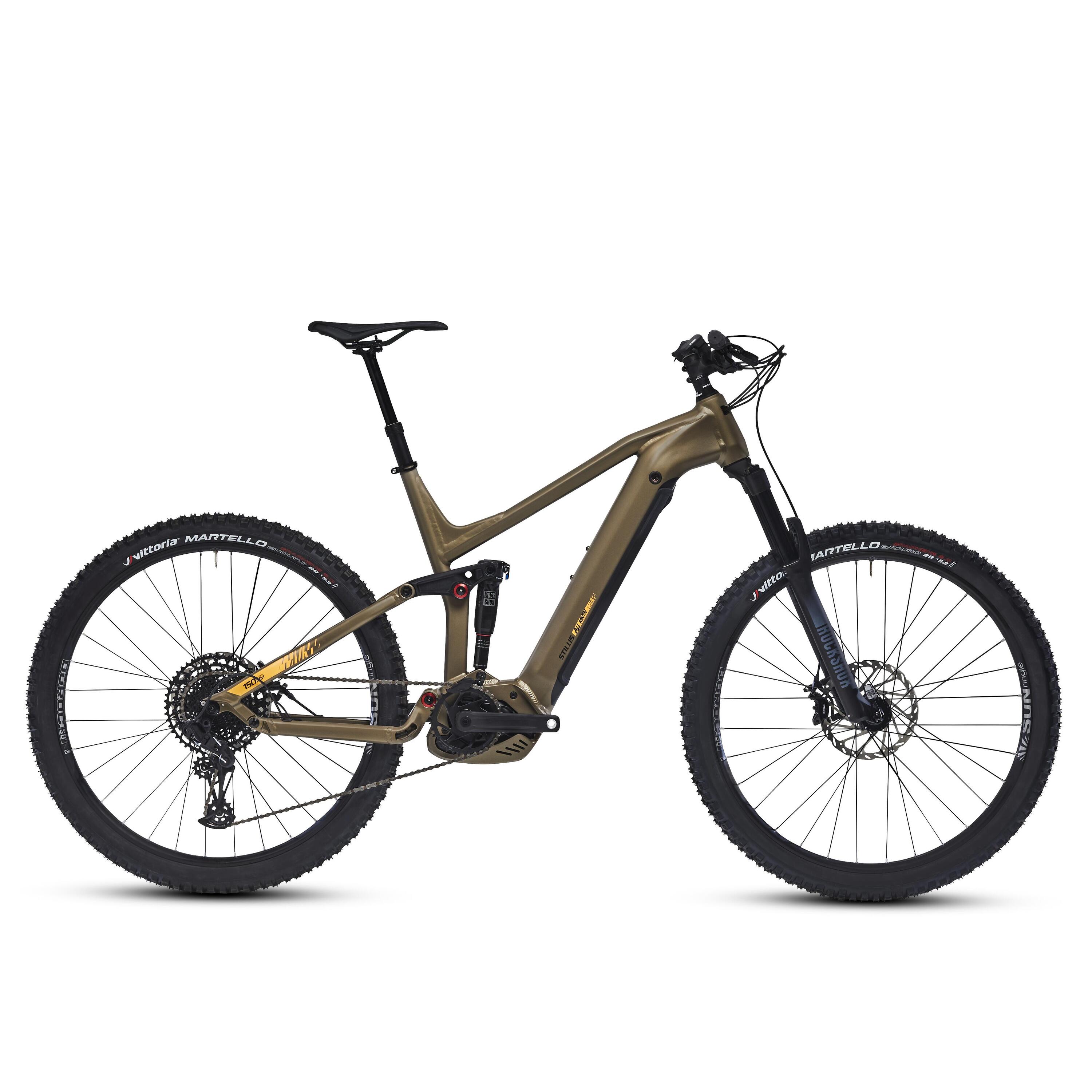 29" Full Suspension Electric Mountain Bike E-All Mountain - Ochre 12/30