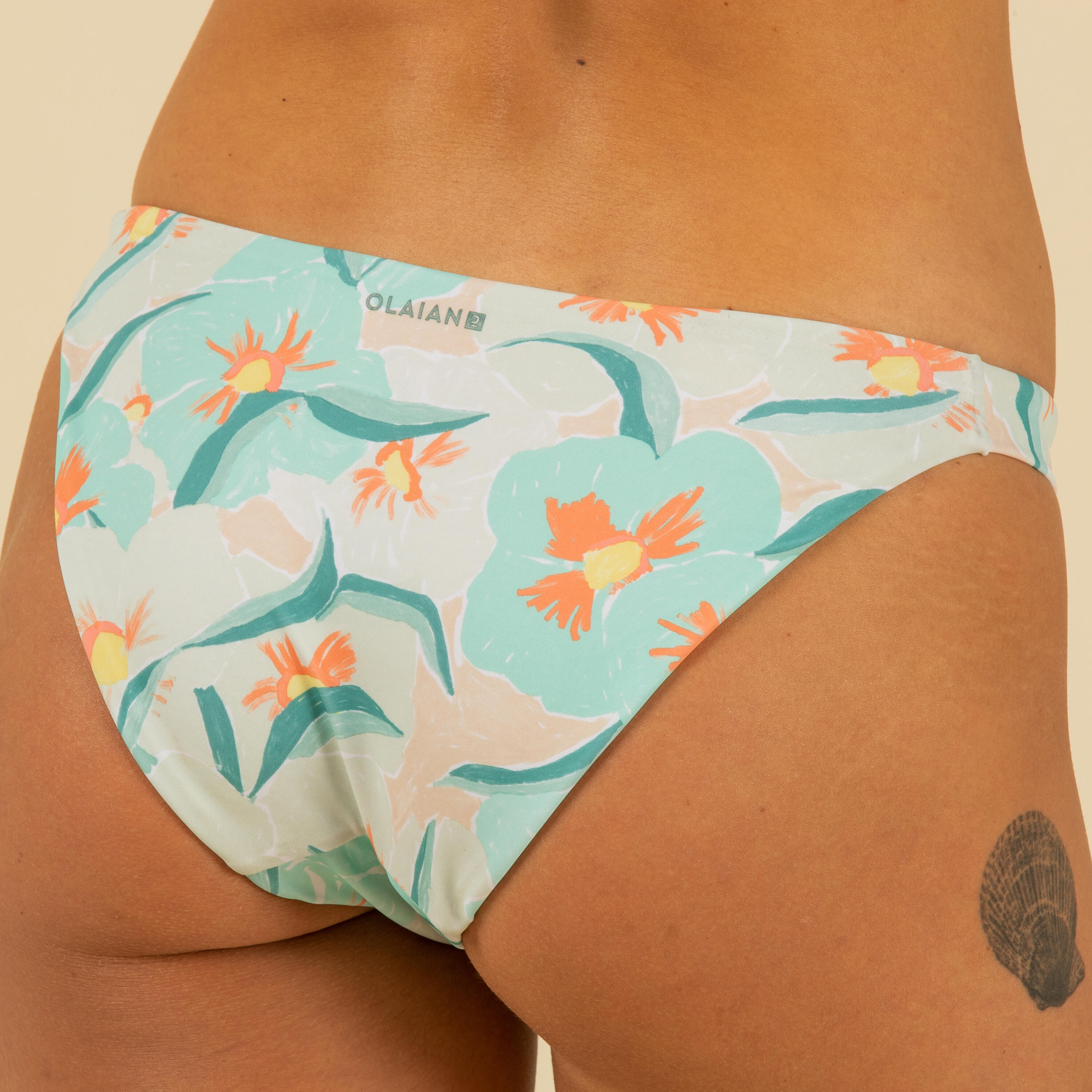 Bas de maillot de bain femme ALY ANAMONES forme classique aux bords fins 4/15
