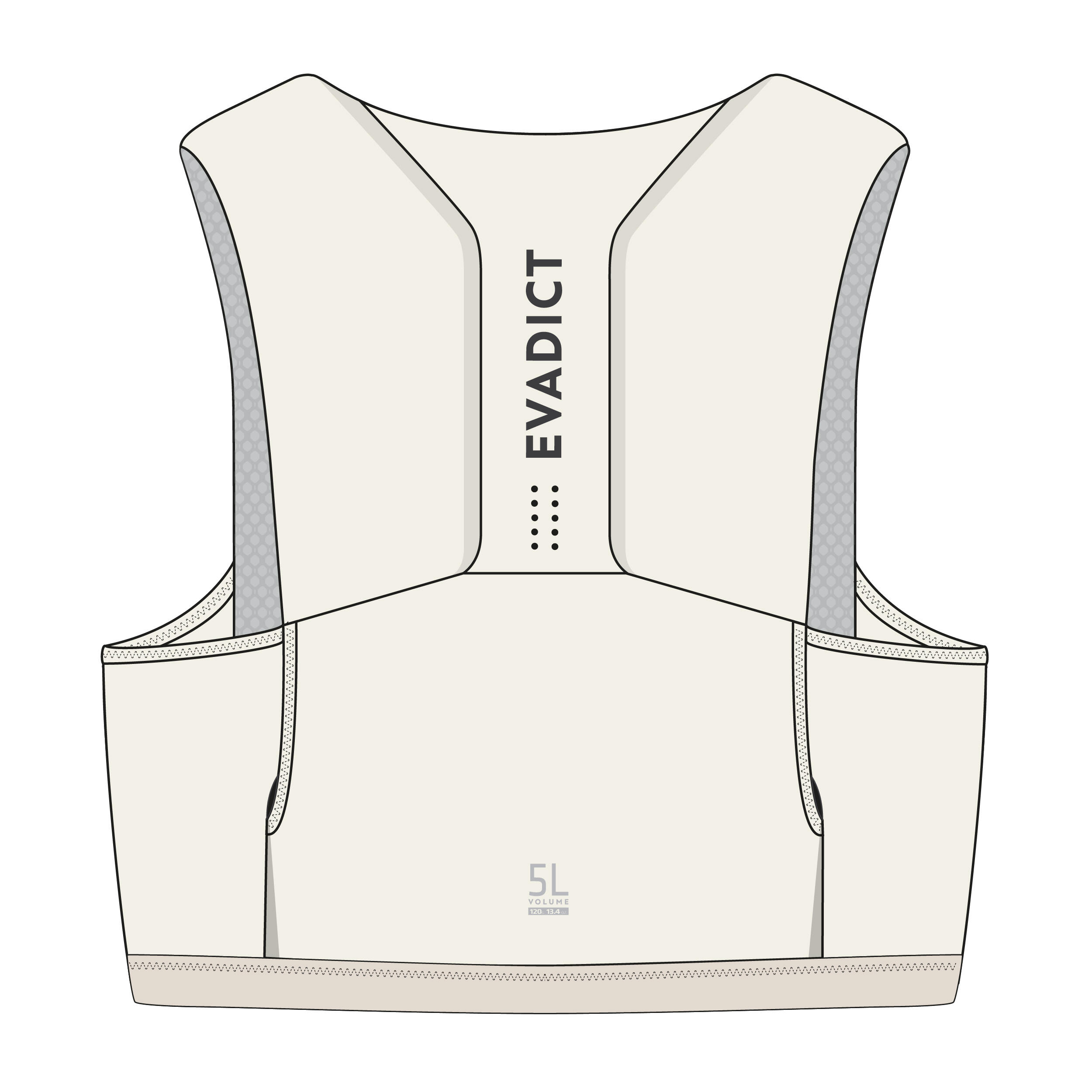 Trail Running Hydration Vest 5 L - KIPRUN