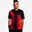 Herren Padel T-Shirt - 500 rot/schwarz