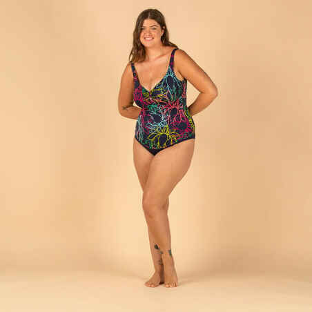 Moteriškas vientisas figūrą formuojantis maudymosi kostiumėlis „Doli Nenu“