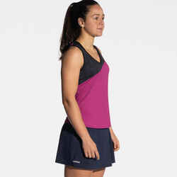 Women's Technical Breathable Padel Tank Top 900 - Purple