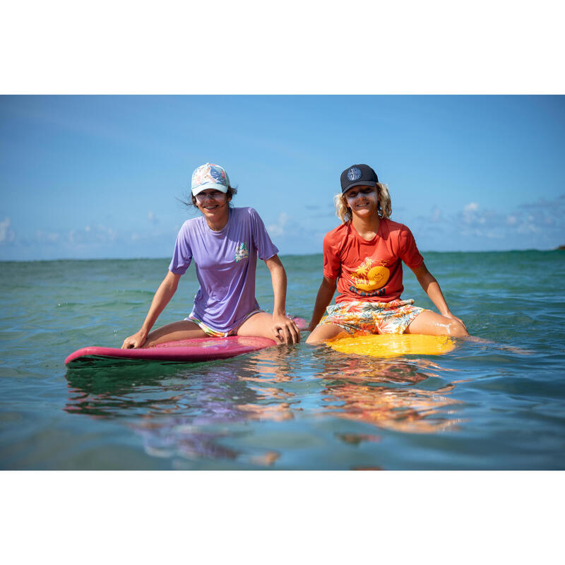 CASQUETTE TRUCKER SURF JUNIOR TURQUOISE