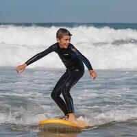 Kids' full wetsuit 100 2/2 - Navy