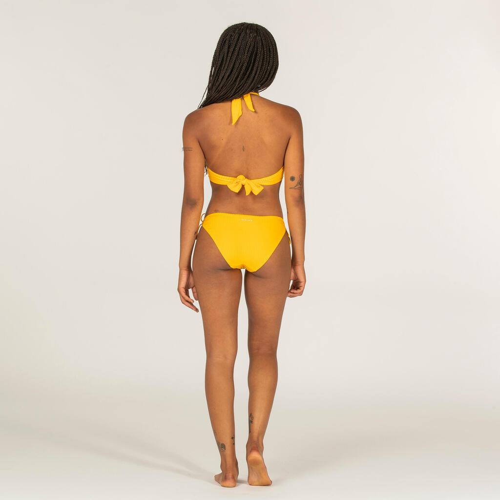 Bikini-Hose gebunden Surfen Damen Sofy gelb