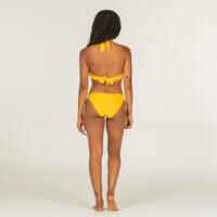 WOMEN'S SURFING SIDE TIE SWIMSUIT BOTTOMS SOFY YELLOW