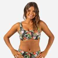 Top bikini Mujer surf deportivo rellenos extraíbles flores