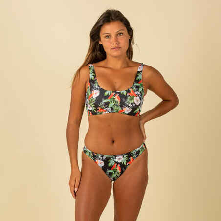 Top bikini Mujer surf deportivo rellenos extraíbles flores