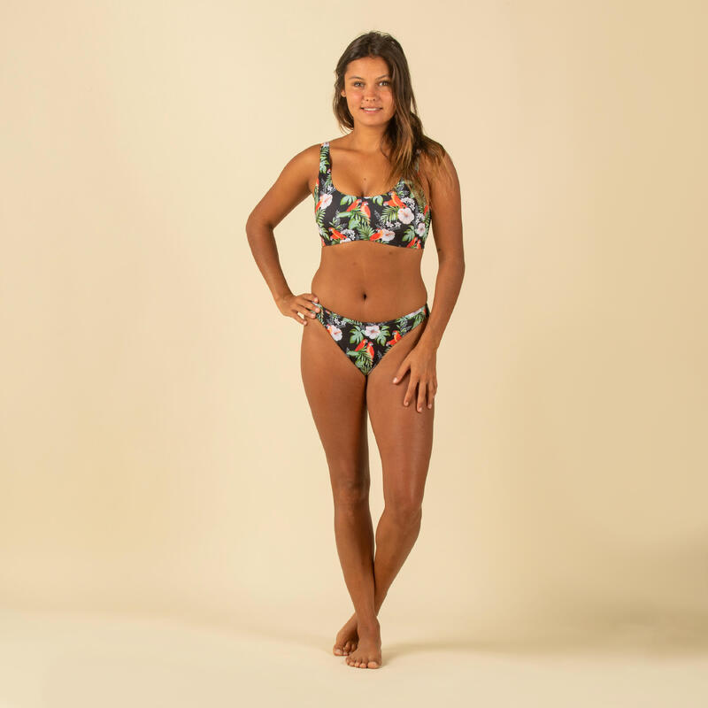 Dół kostiumu kąpielowego surfingowego damski Olaian Lulu Parrot