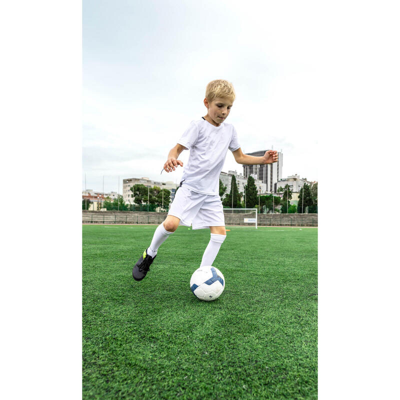 Çocuk Futbol Şortu - Beyaz - Essentiel