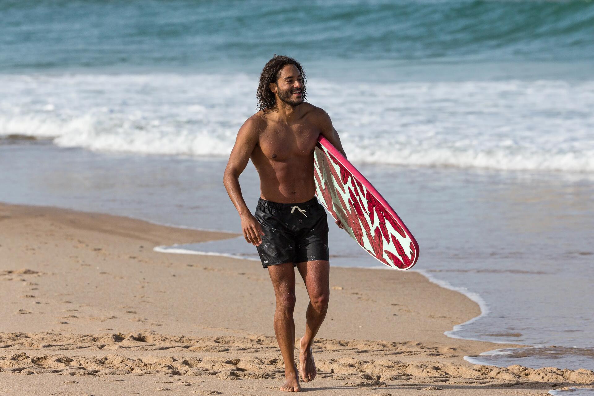Planche de surf bleue de 8 pieds 6 pouces