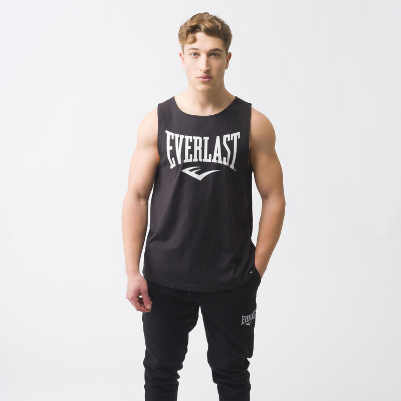 Camiseta Sin Mangas Boxeo Everlast Negro