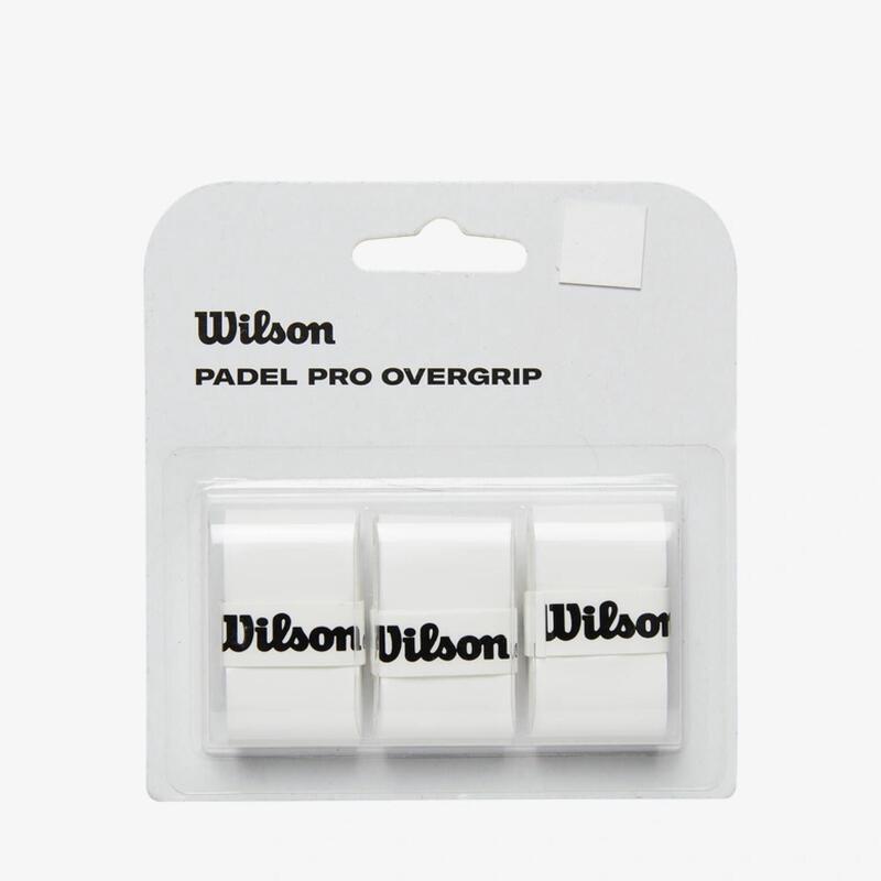 Set de 3 Overgrip Wilson Pro Soft Absorbent Blanco - Wilson