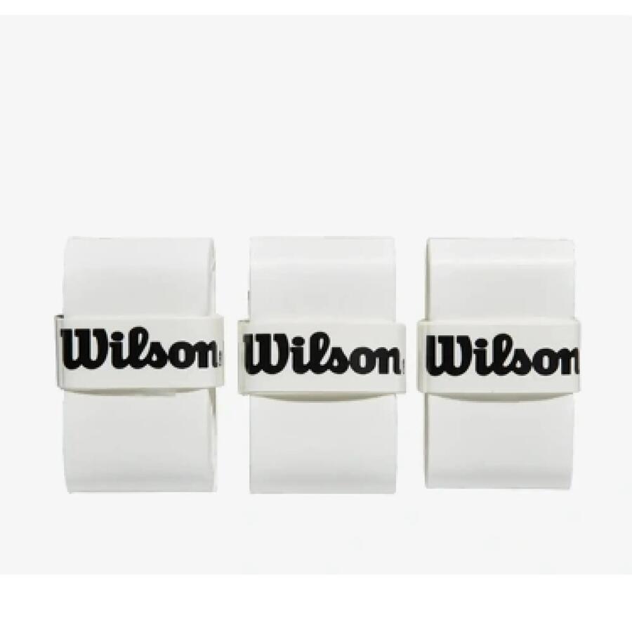 Wilson Padel Pro Overgrip close-up of white felt wrap