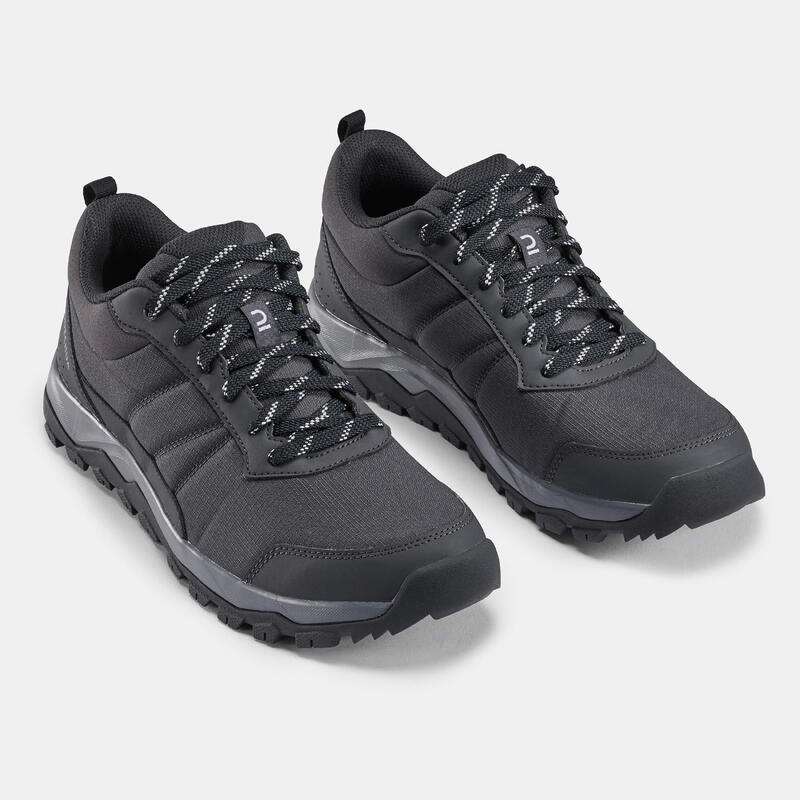 Wanderschuhe Herren - NH100 dunkelgrau