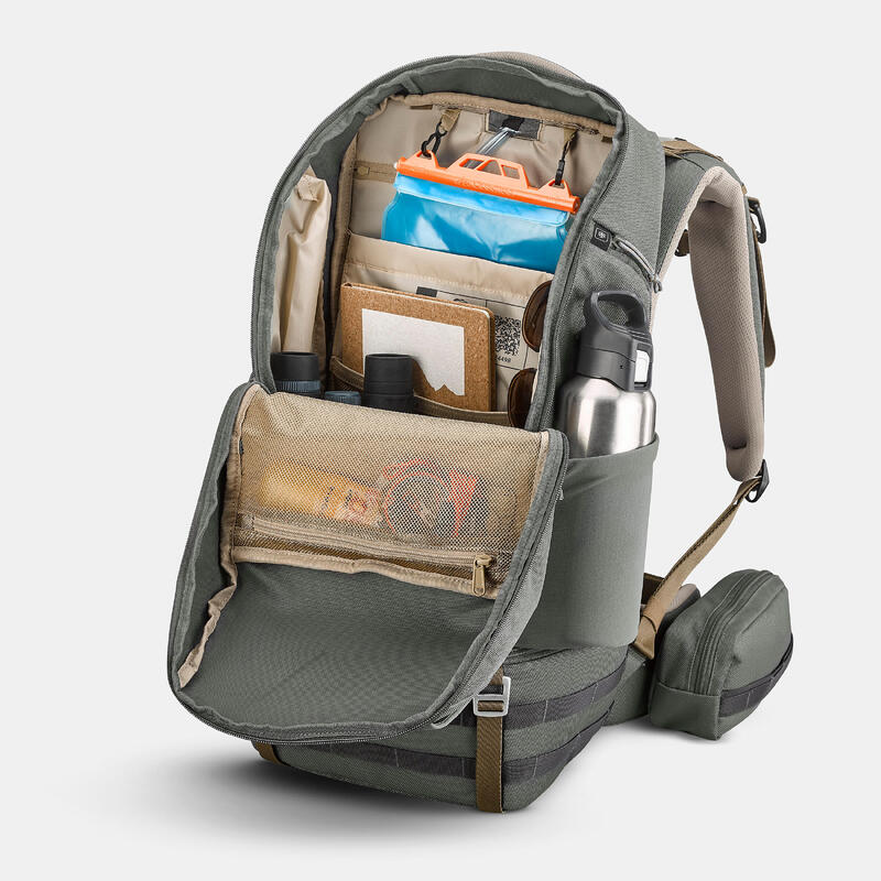Rucsac de drumeție termic confort 25L, Arpenaz 900 Ice gri