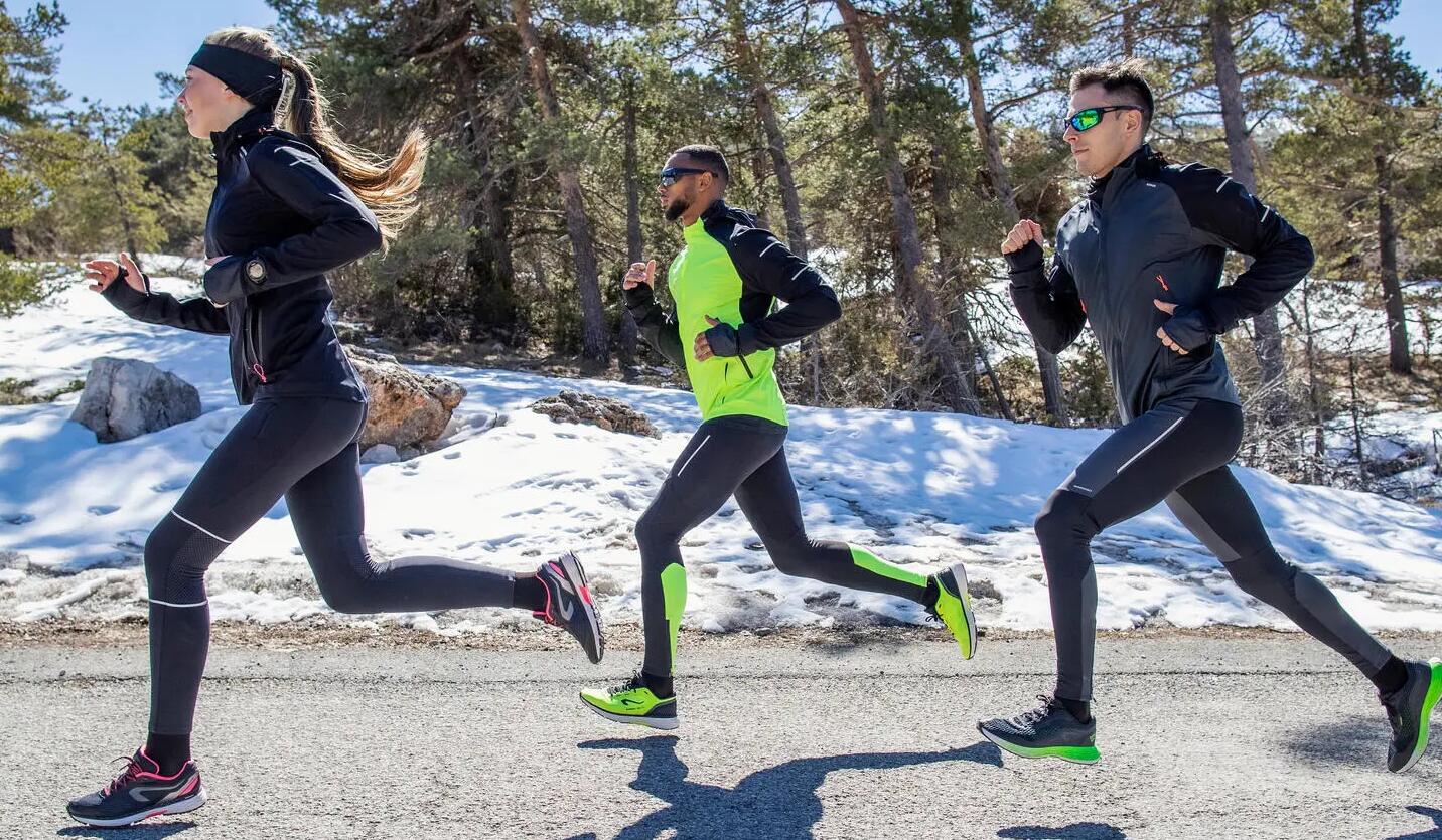 Como escolher vestuário para correr com tempo frio
