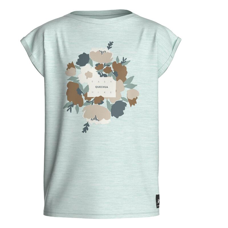 Wander-T-Shirt Mädchen Grösse 122–170 - MH100 türkis