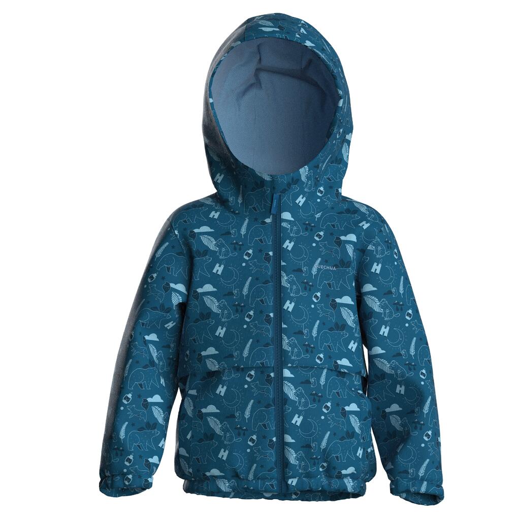 CHAQUETA IMPERMEABLE DE SENDERISMO NIÑOS MH500 KID