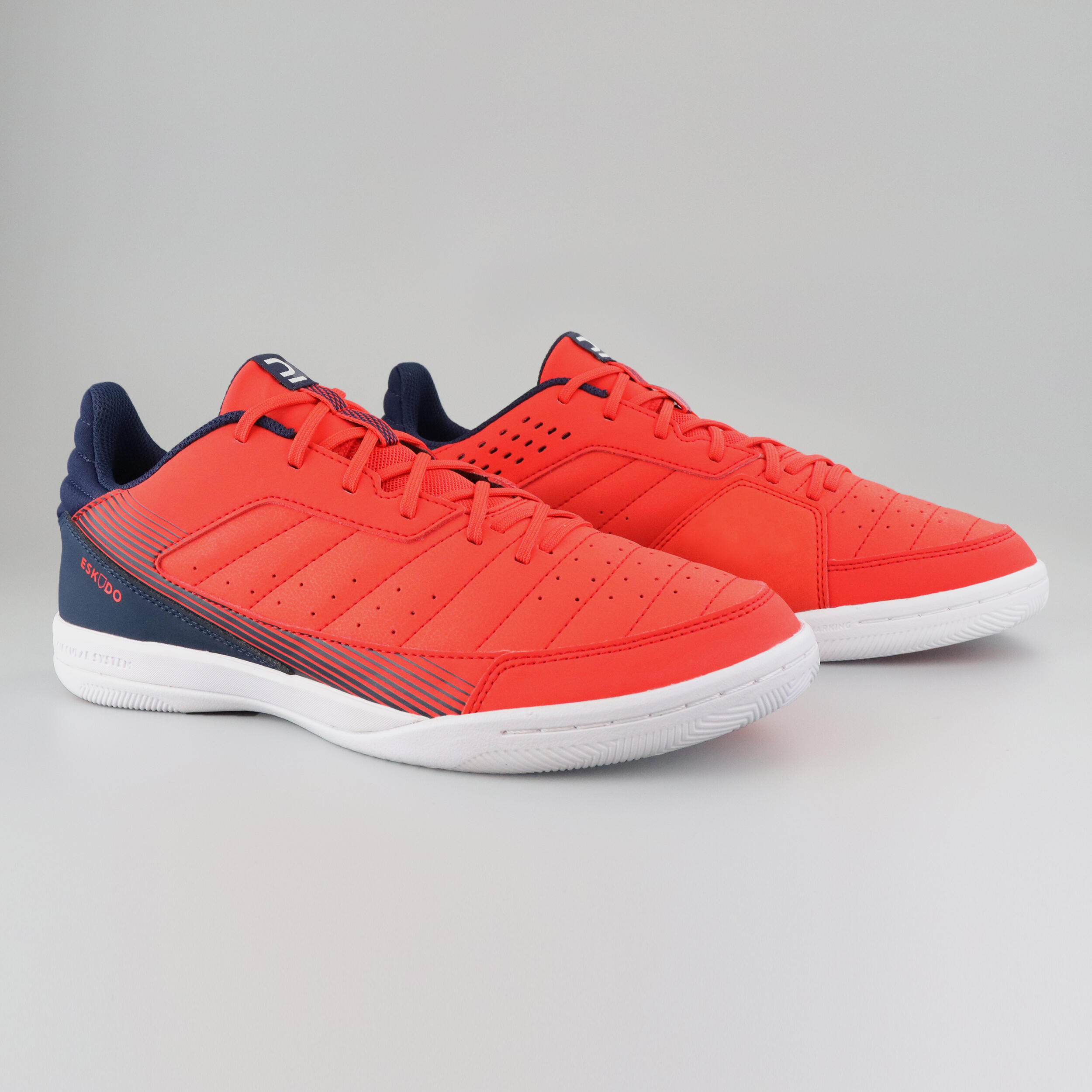 Chaussures de Futsal ESKUDO 500 Rouge 4/8