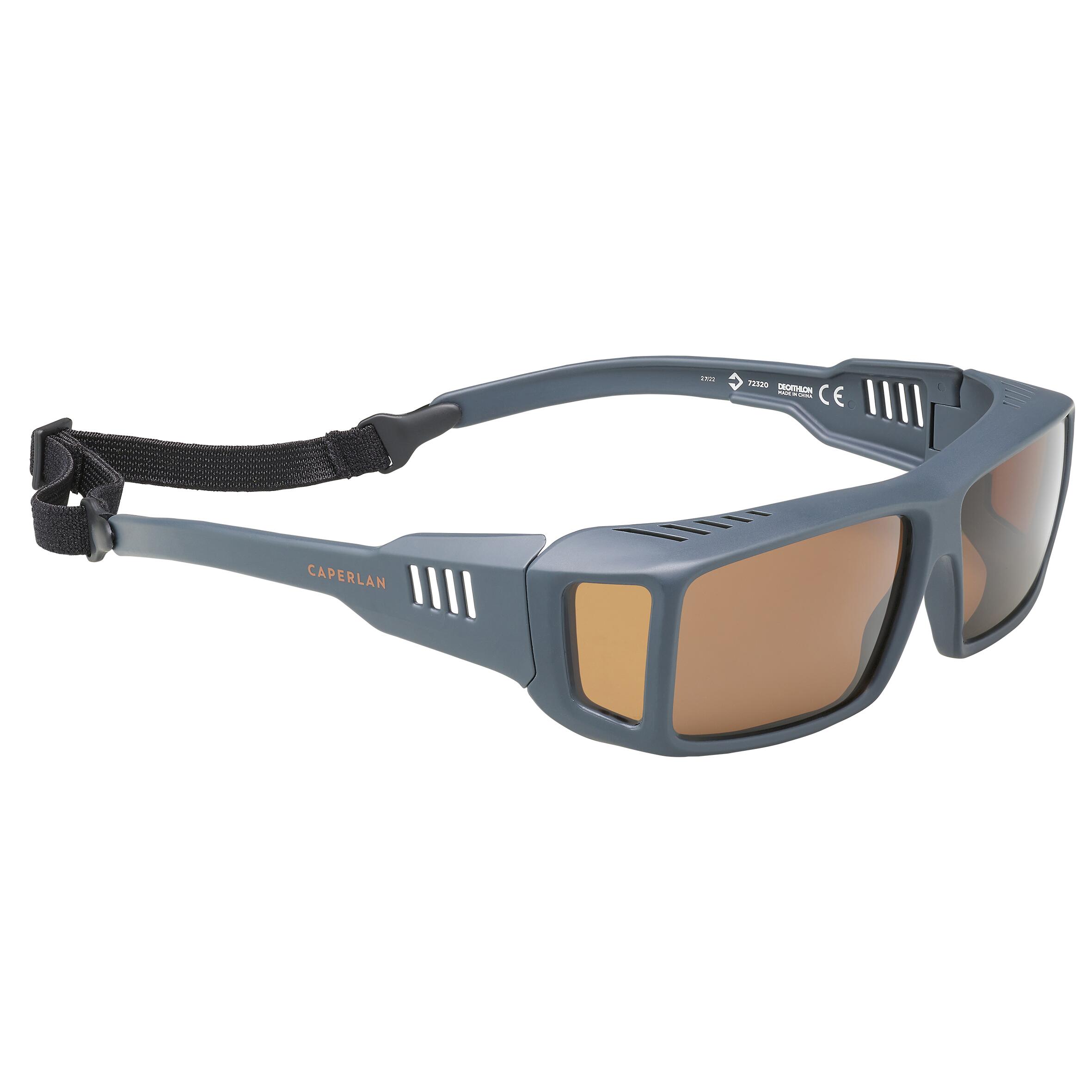 Fishing Polarised Clip-On Glasses - OTG 500 Grey 1/4
