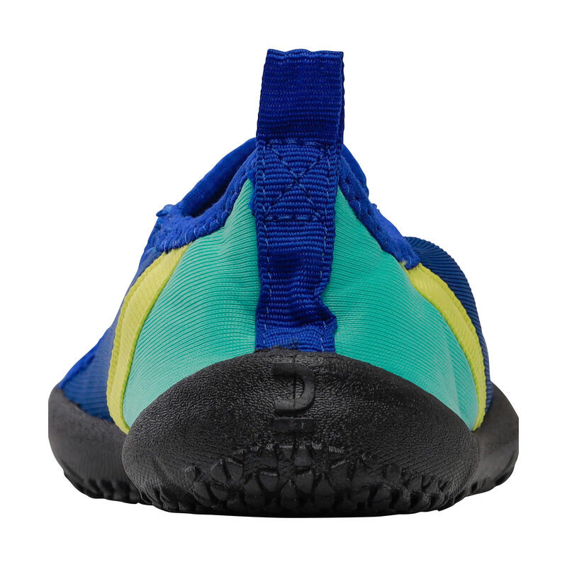 Chaussures aquatiques élastiques Enfant - Aquashoes 120 Bleu