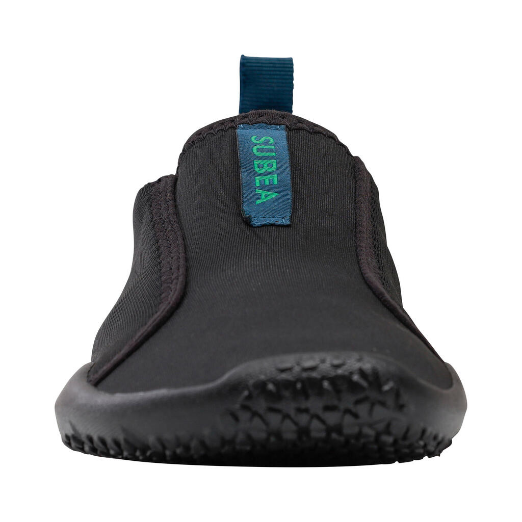 Zapatos acuáticos  de playa para Adulto Subea 120 - Azul grisáceo/Gris